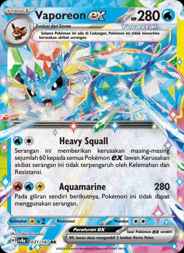 Vaporeon ex