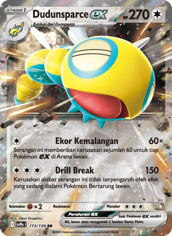 Dudunsparce ex